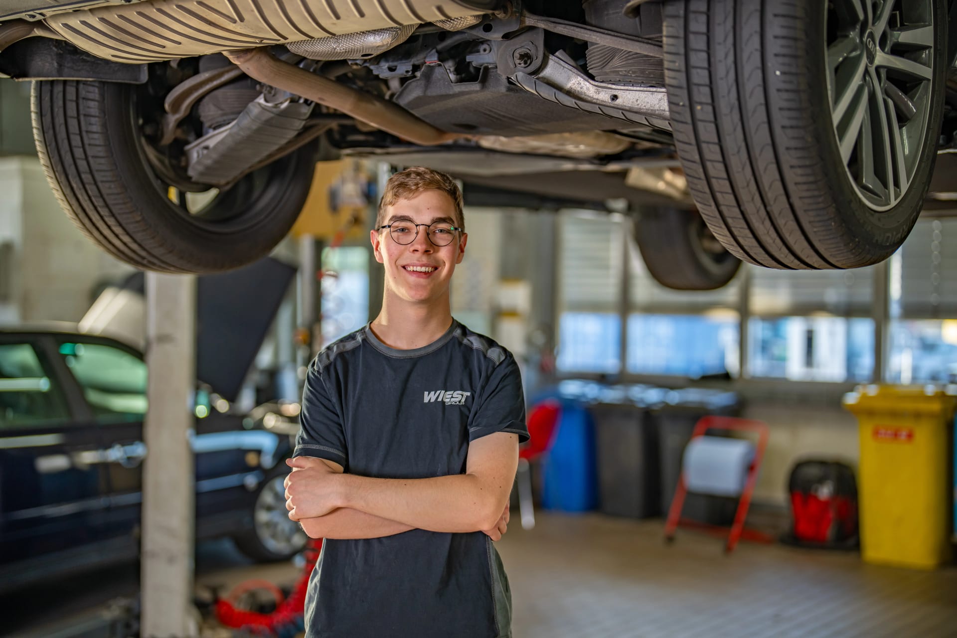 Auszubildender bei der Wiest Group